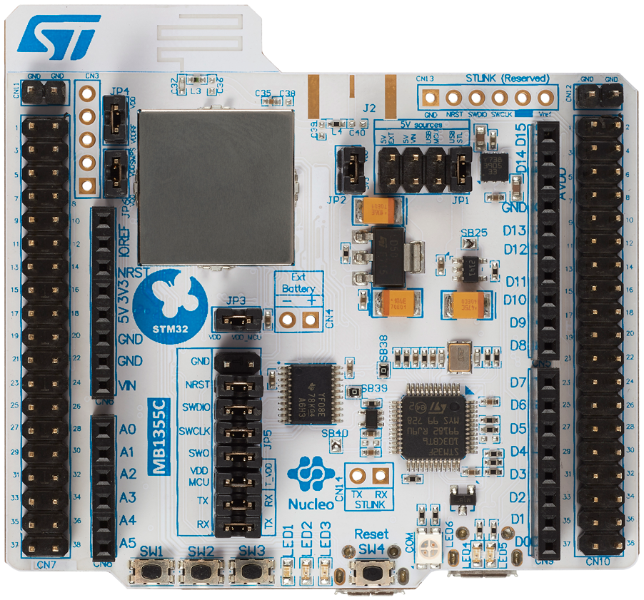 ST মাইক্রোইলেক্ট্রনিক্স STM32WB55